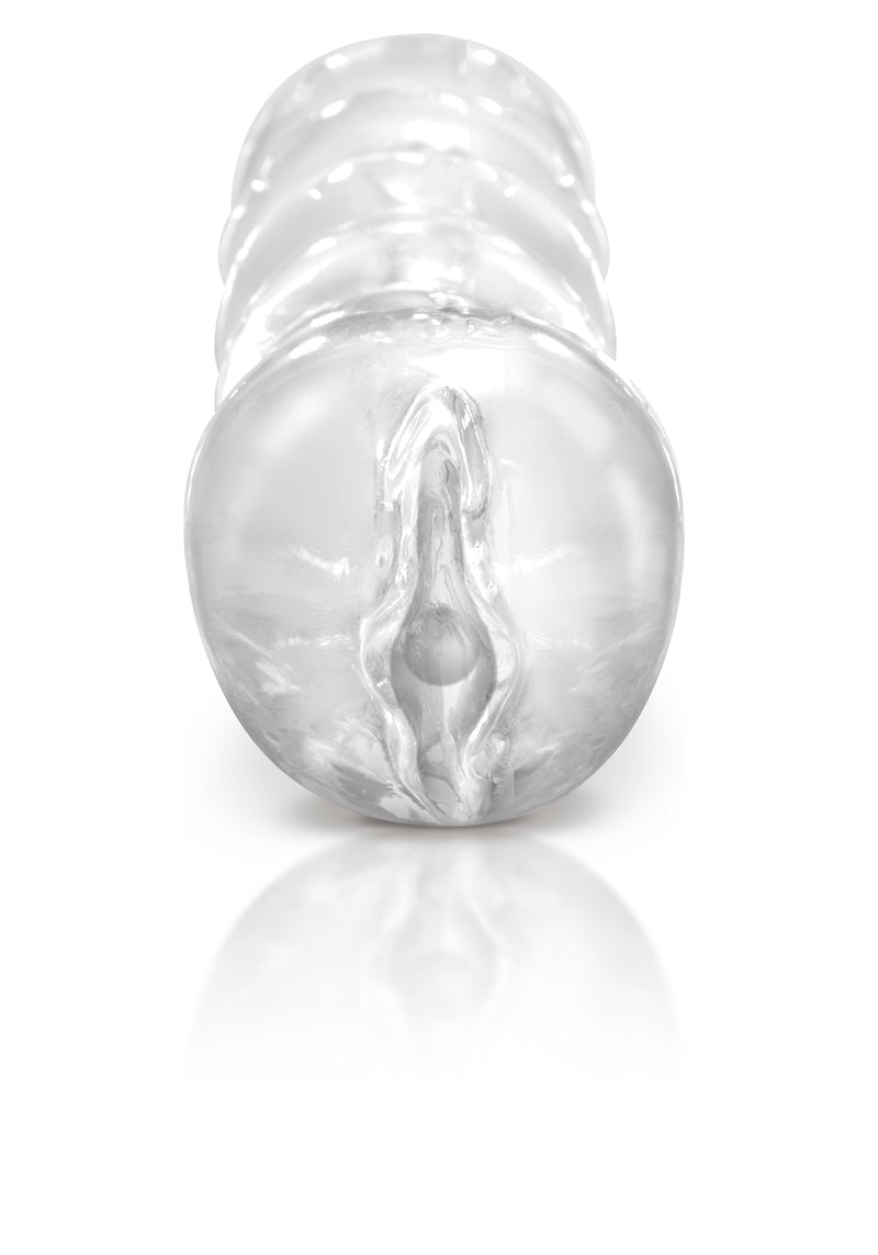 Pipedream Extreme Clear Leader Snatch - Stroker Masturbator - Pocket Pussy