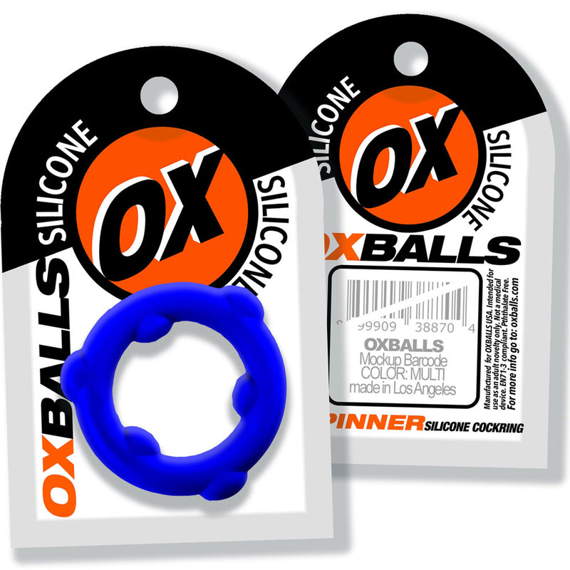 Oxballs Spinner Single Silicone Ring - Glacier Silicone