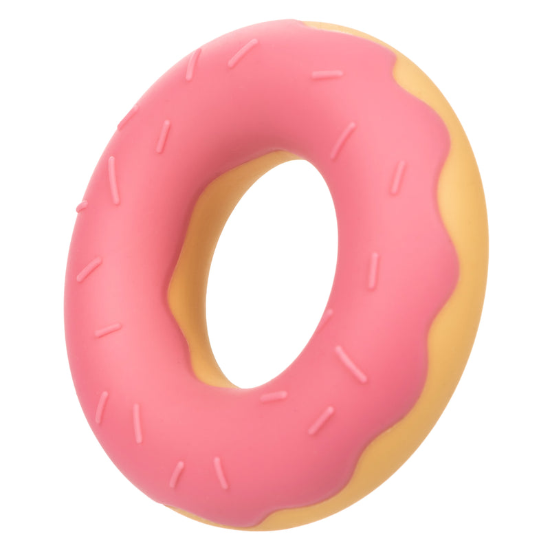 CalExotics Naughty Bits Dickin Donuts Silicone Donut Cock Ring - Pink