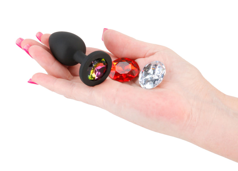 nsnovelties Glams Xchange Round - Small - Black