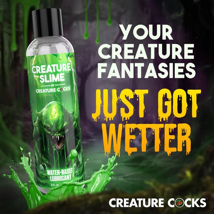 XR Brands Creature Slime Water Based Lubricant 8oz