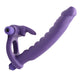 "Double Delight Dual Insertion Vibrating Rabbit Cock Ring FR-AD625"