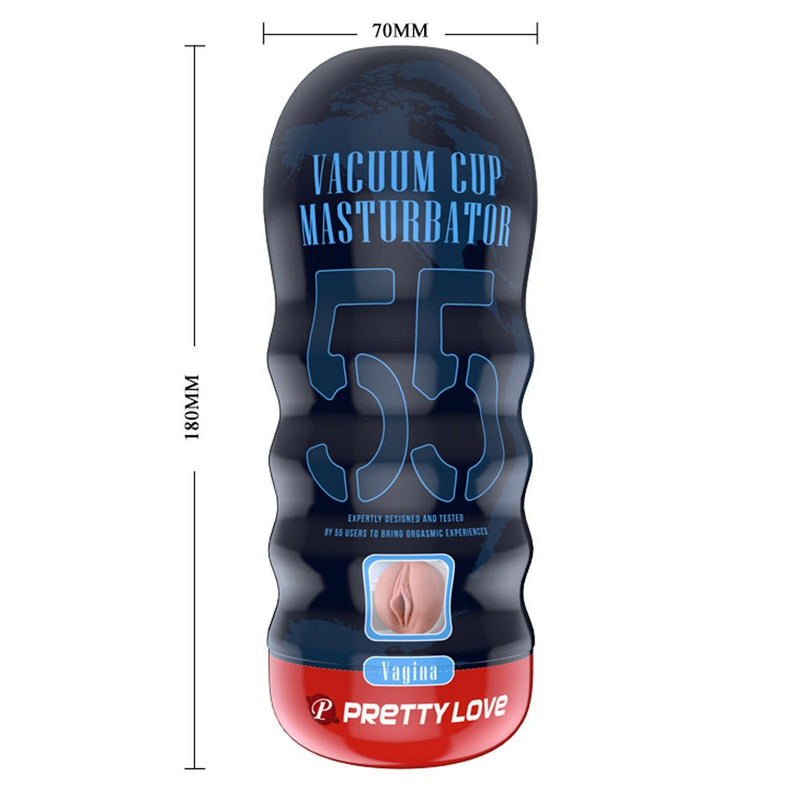 Pretty Love - Vagina - Realistic Stroker Masturbator - Canister Masturbation Cup