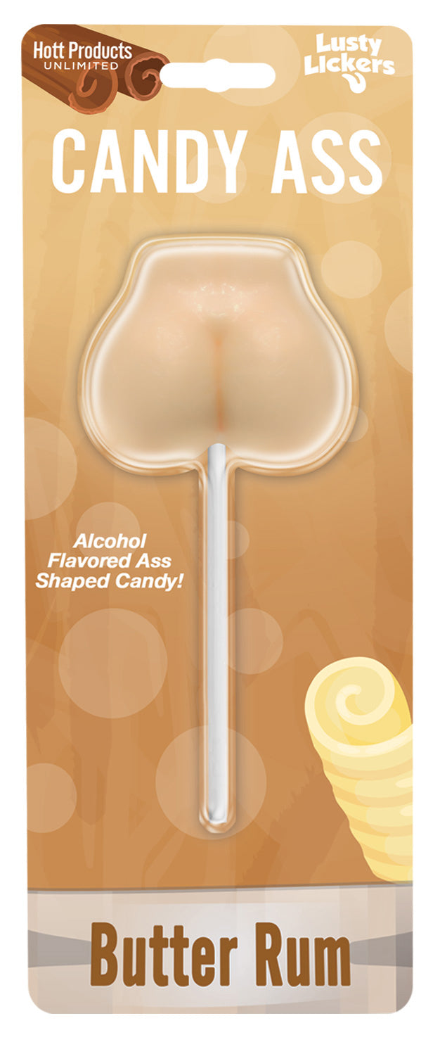 Hott Products Lusty Lickers Candy Ass Butter Rum Pop