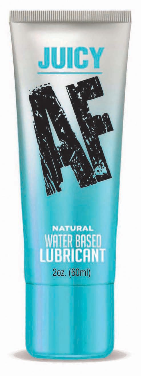 Little Genie Juicy Af - Natural Water Based Lubricant - 2 Oz