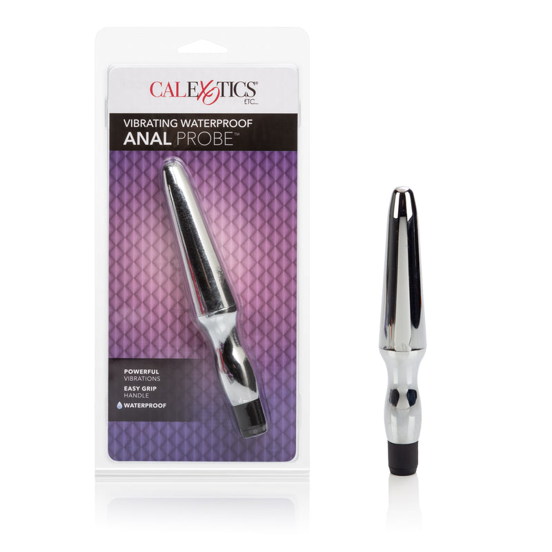 CalExotics Fujikos Waterproof Anal Probe - Silver