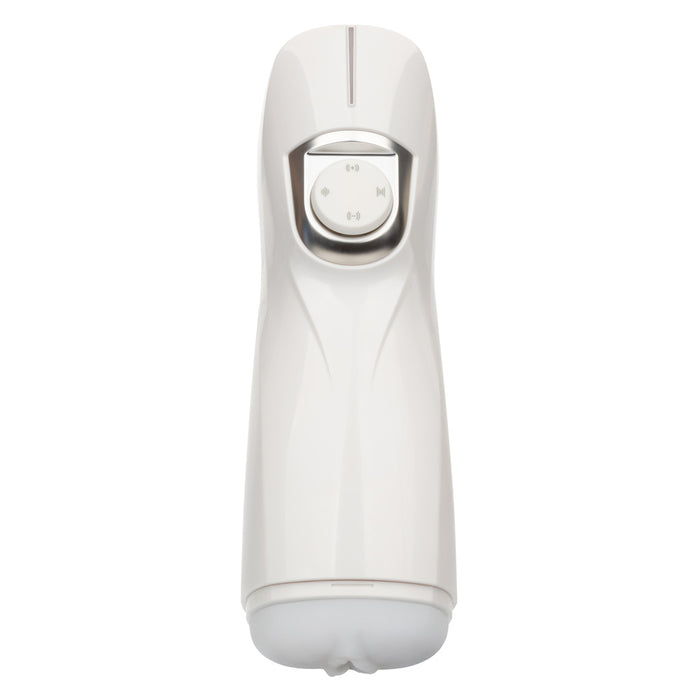 "Optimum Power Lifelike Pulsar Stroker - White SE0858573"