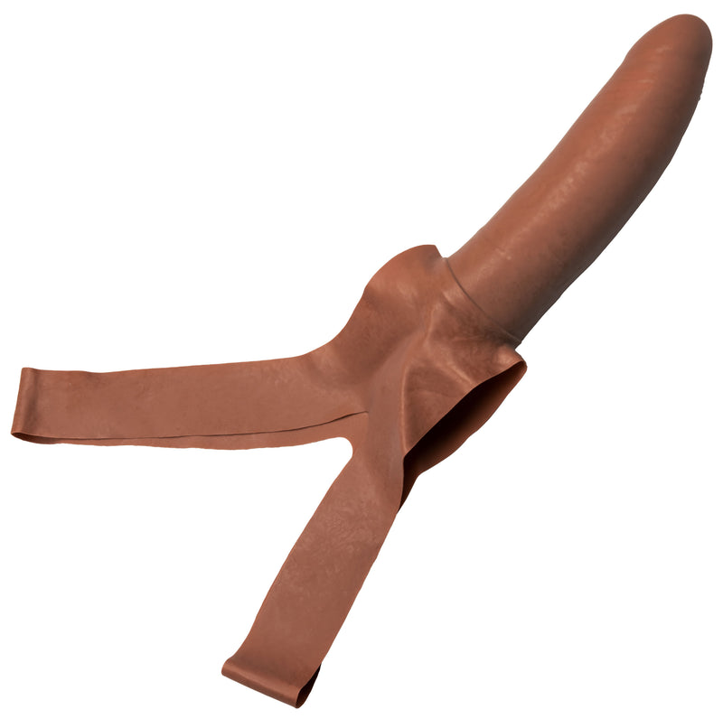 CalExotics The Original Accommodator Latex Dong - Brown