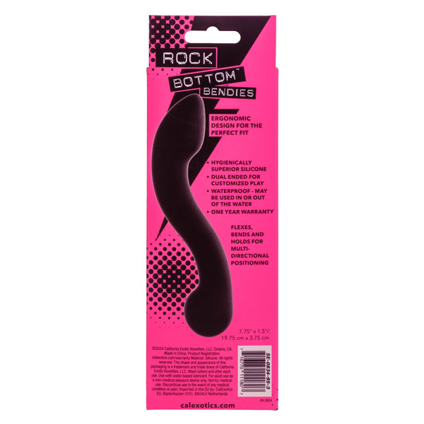 CalExotics Rock Bottom Bendies Ecsta-Flex Probe - Black