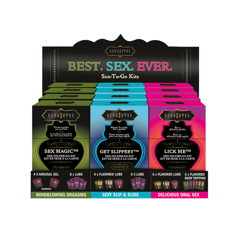 Kama Sutra Sex-to-Go Packet Set Prepack
