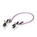 "Purple Chain Nipple Clamps SE2609142"