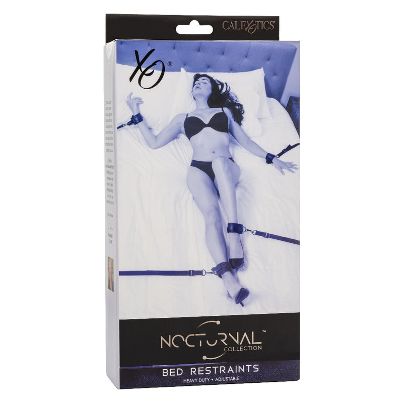CalExotics Nocturnal Collection Bed Restraints - Black