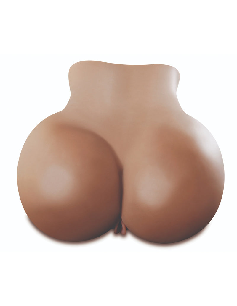 Pipedream Fuck My Big Ass Mega Masturbator - Black - Stroker Masturbator - Realistic Body Part Stroker