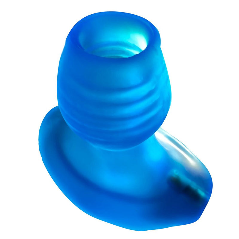 Oxballs Glow Hole 2 Butt Plug - Large - Blue Morph
