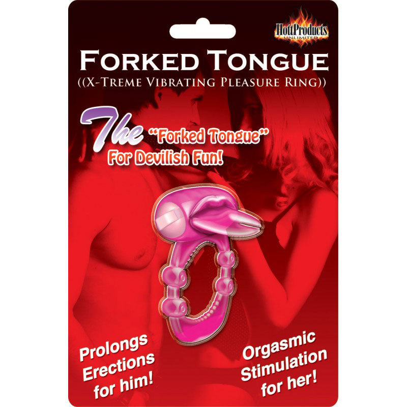 Hott Products Xtreme Vibes Forked Tongue - Magenta