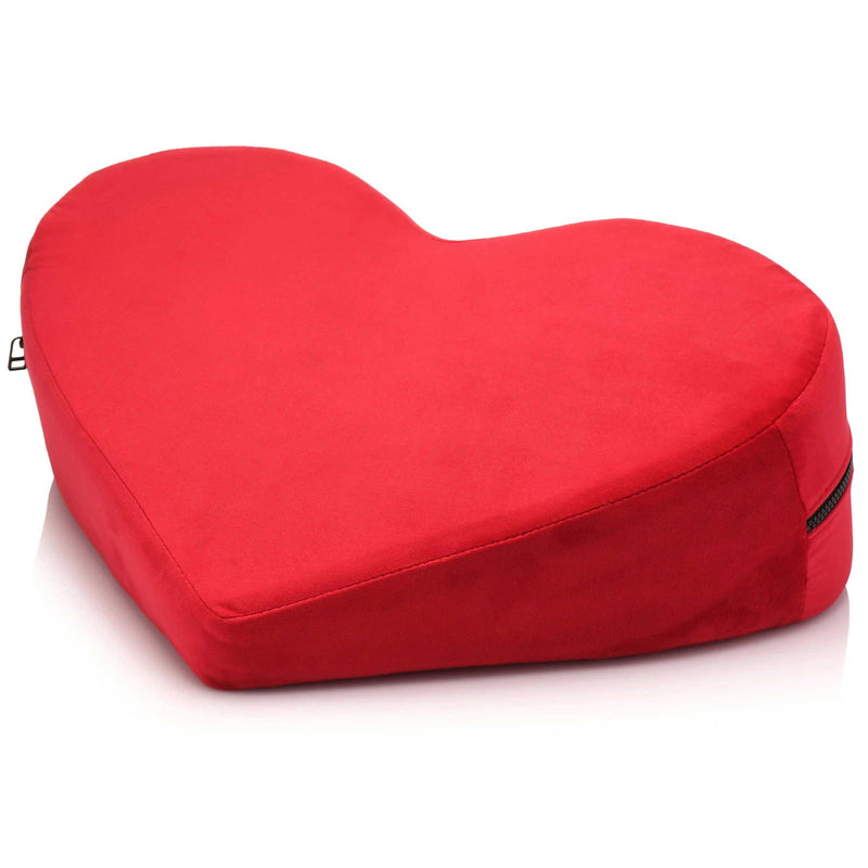 XR Brands Love Pillow Heart Pillow - Red