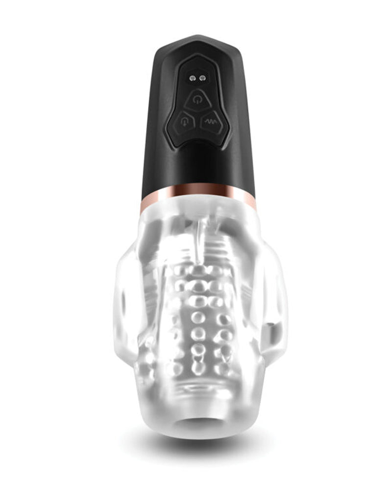 NS Novelties Renegade - Avenger - Sucking Masturbator Black - Automatic Stroker Masturbator - Canister Masturbation Cup