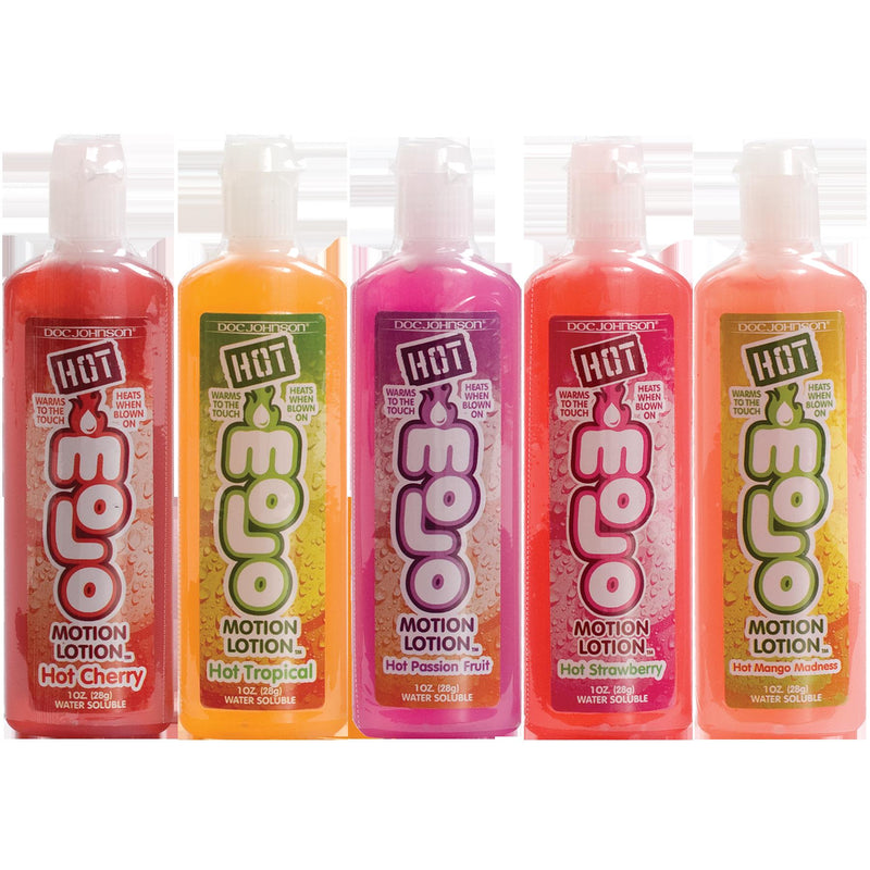 Doc Johnson Hot Motion Lotion - Molo - 5 Pack