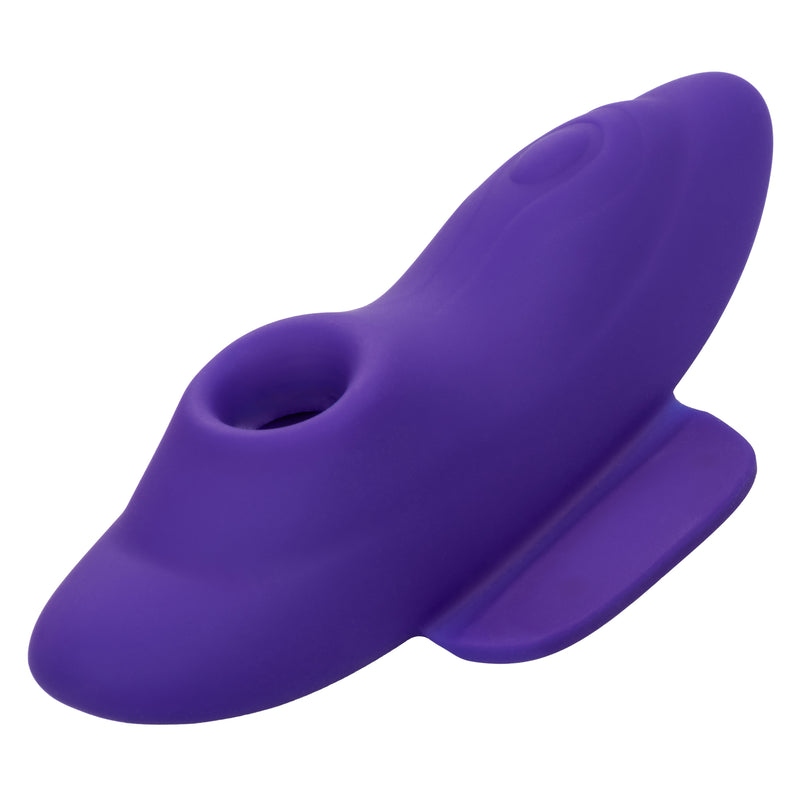 CalExotics Lock-N-Play Remote Suction Panty Teaser - Purple