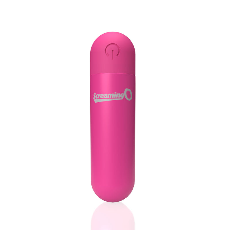 Screaming O Screaming O Soft Touch Rechargeable Bullet - Pink