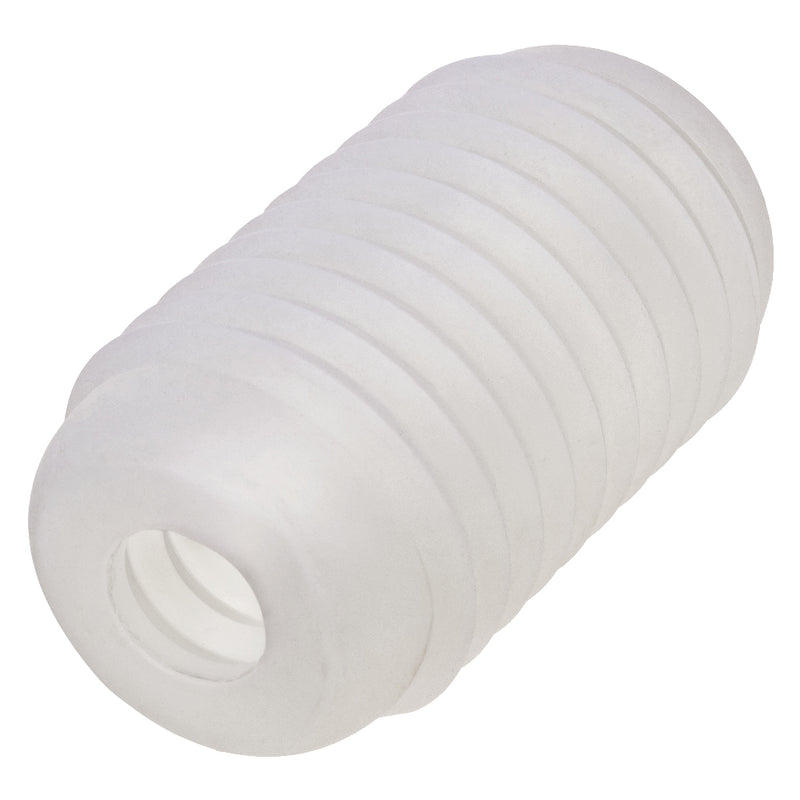 CalExotics Pop Sock Ribbed - Clear - Stroker Masturbator - Mini Stroker