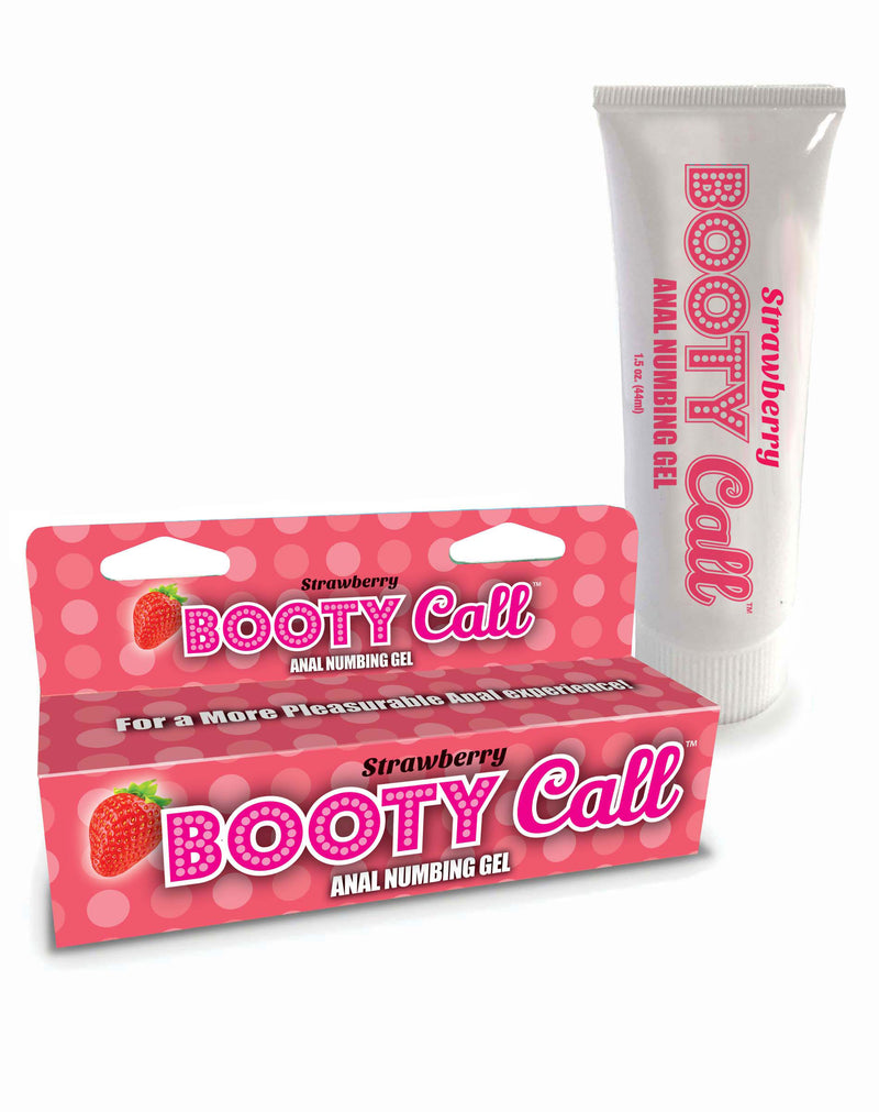 Little Genie Booty Call - Anal Numbing Gel 1.5 Oz - Strawberry