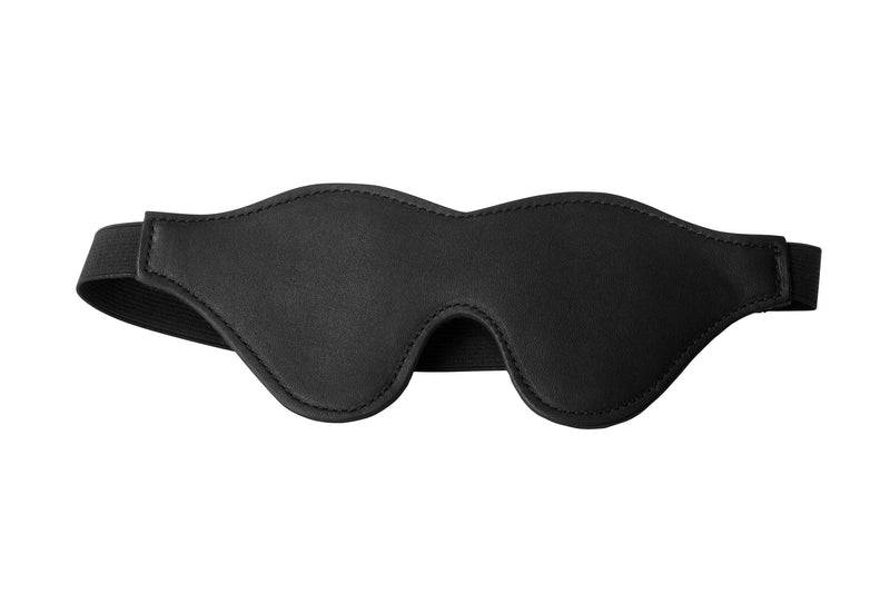 XR Brands Black Fleece Lined Blindfold