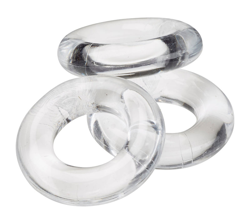 Cloud 9 Novelties Cockring Combo Clear