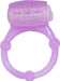 "Humm Dinger Vibrating Penis Ring Clitoral Stiimulator - Purple HTP2066"