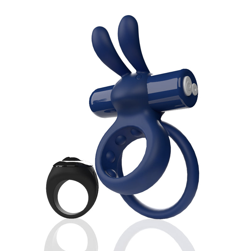 Screaming O Screaming O Remote Controlled Ohare Vibrating Ring - Blue