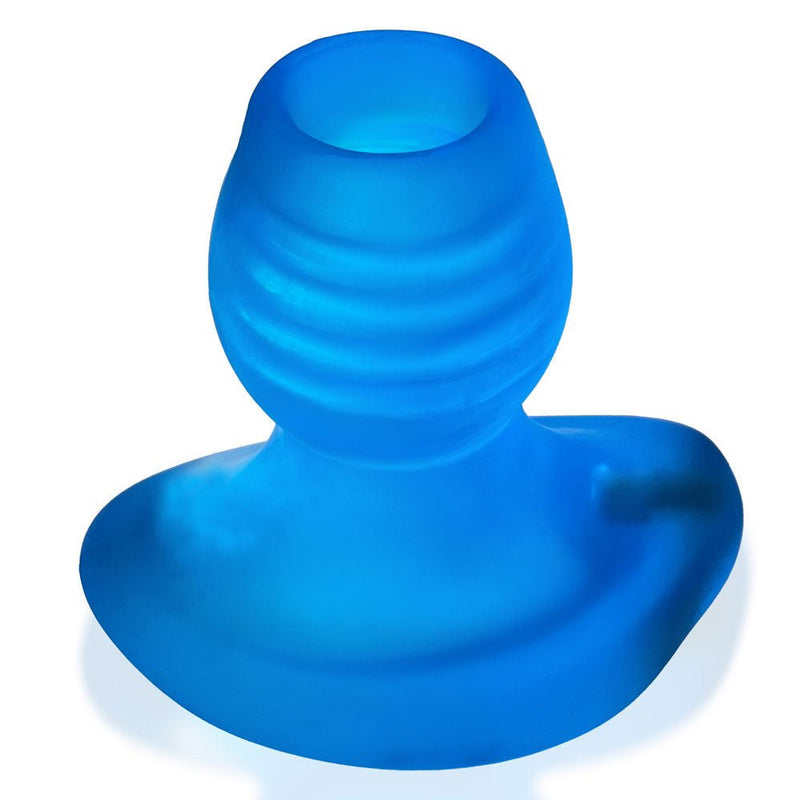 Oxballs Glow Hole 1 Butt Plug - Small - Blue Morph