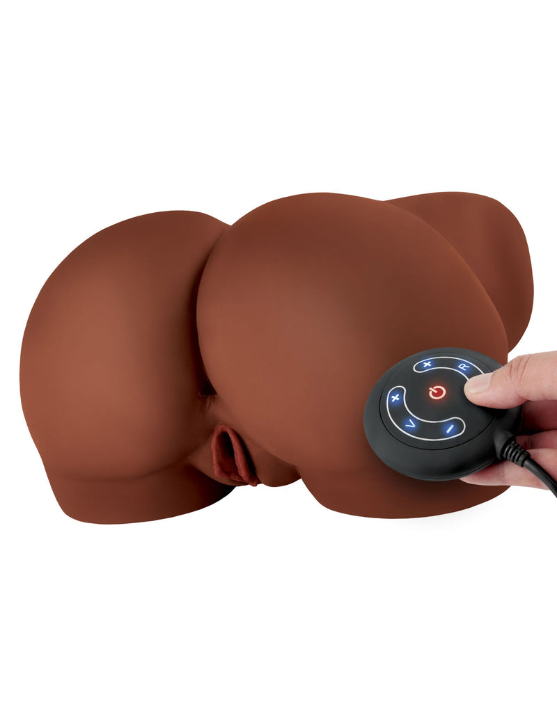 Pipedream PDX Elite Milk Me Silly - Brown - Stroker Masturbator - Realistic Body Part Stroker