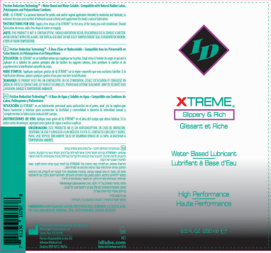 I.D. Lubricants Xtreme 8.5 Fl Oz Bottle