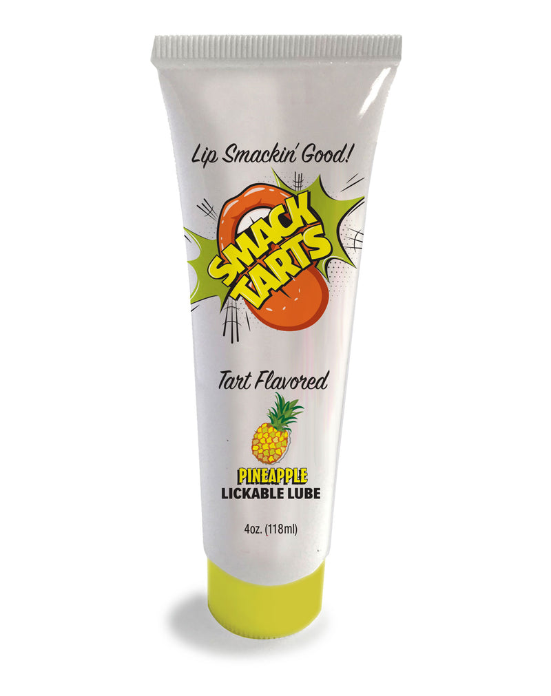 Little Genie Smack Tarts 4oz Lickable Flavored Lubricant - Pineapple