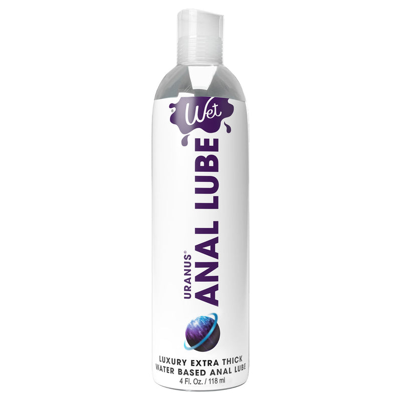 Wet Wet Anal Lube 4oz Uranus Extra Thick Water Based