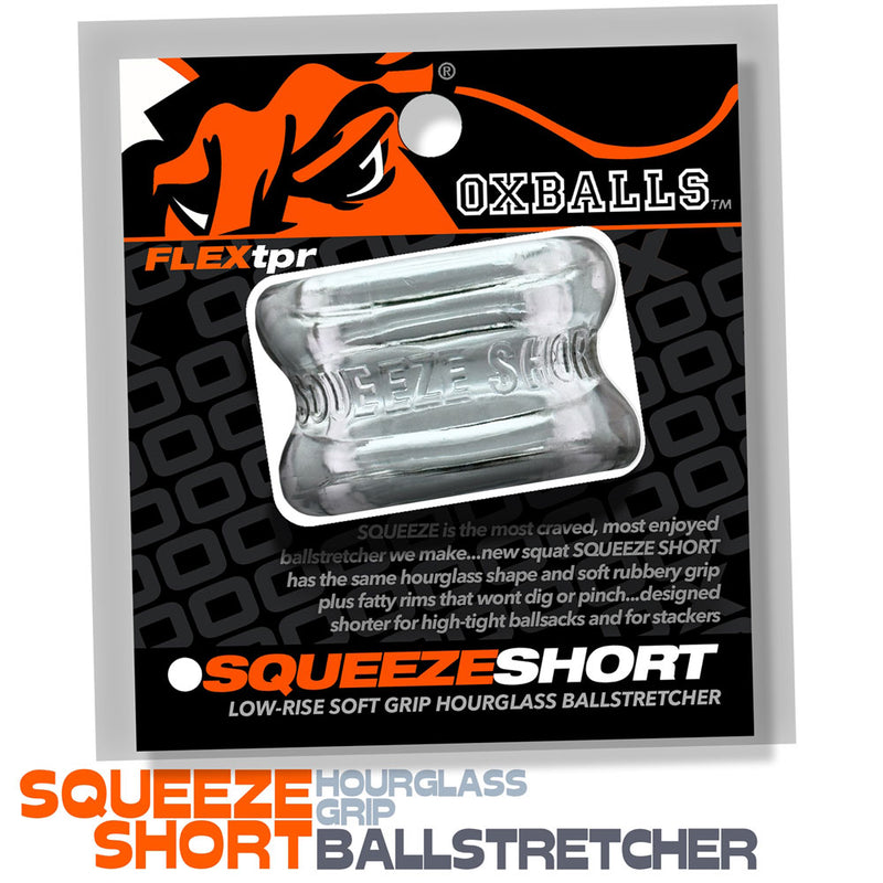 Oxballs Squeeze Short Ballstretcher - Clear