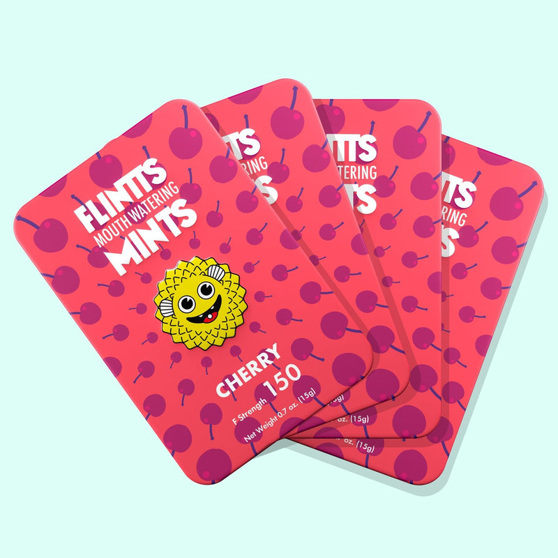 Flintts Mints Flintts Mouth Watering Mints Cherry - F-Strength 150