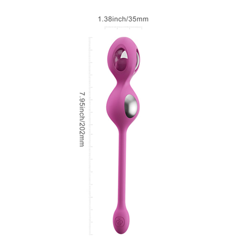 Honey Play Box Elektra App-Enabled E-Stim Kegel Trainer Kit -Pink