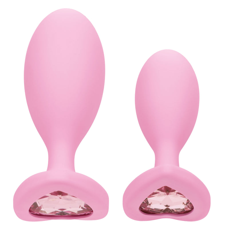 CalExotics First Time Crystal Booty Duo - Pink