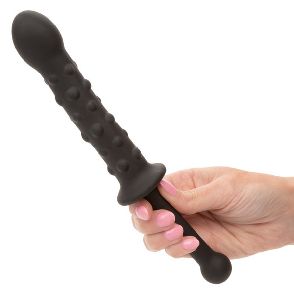 CalExotics Rock Bottom Bendies Bendy Beaded Probe - Black