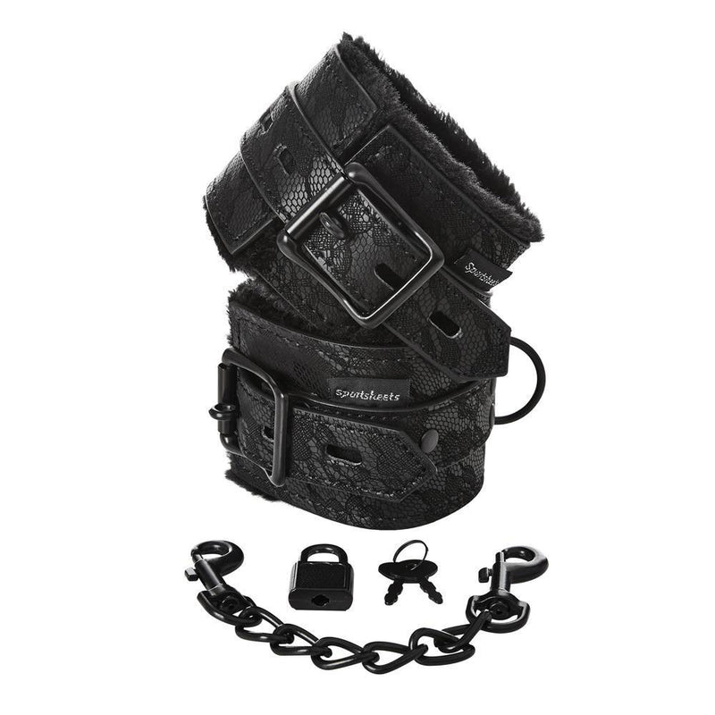 Sportsheets Sincerely Fur Lined Hand Cuffs