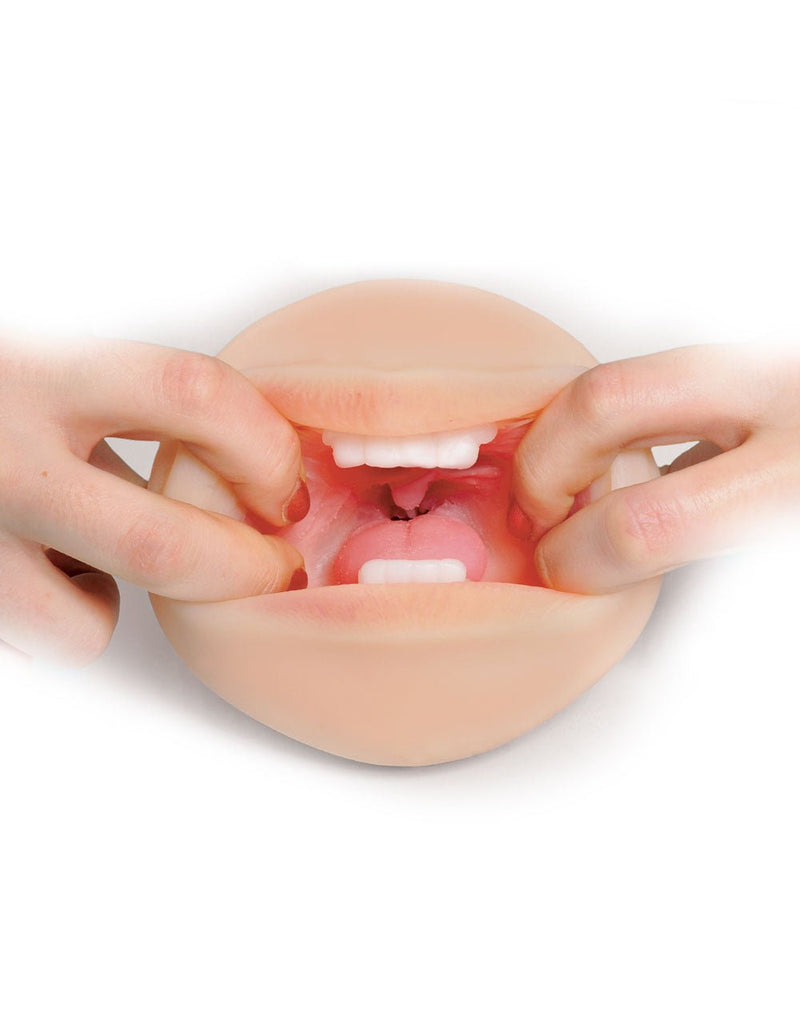 Pipedream Fuck Me Sillys to Go Deep Throat Cock Sucker - Stroker Masturbator - Realistic Pocket Pussy