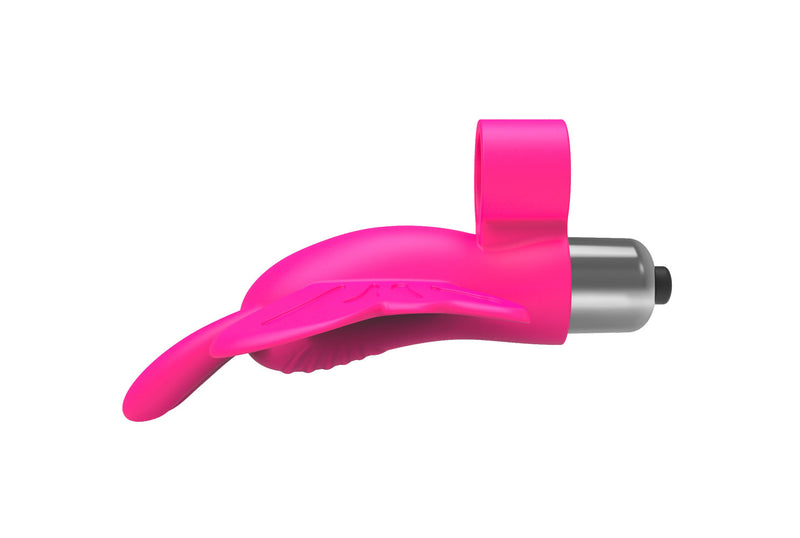 Icon Brands The 9's Flirt Finger Butterfly Finger Vibrator - Pink