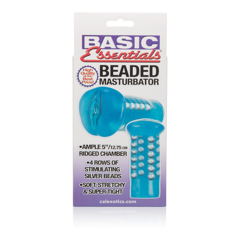 CalExotics Beaded Masturbator - Stroker Masturbator - Pocket Pussy