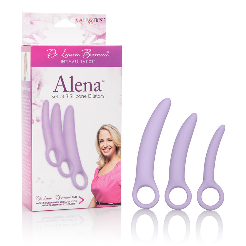 CalExotics Dr. Laura Berman Alena Set of 3 Silicone Dilators