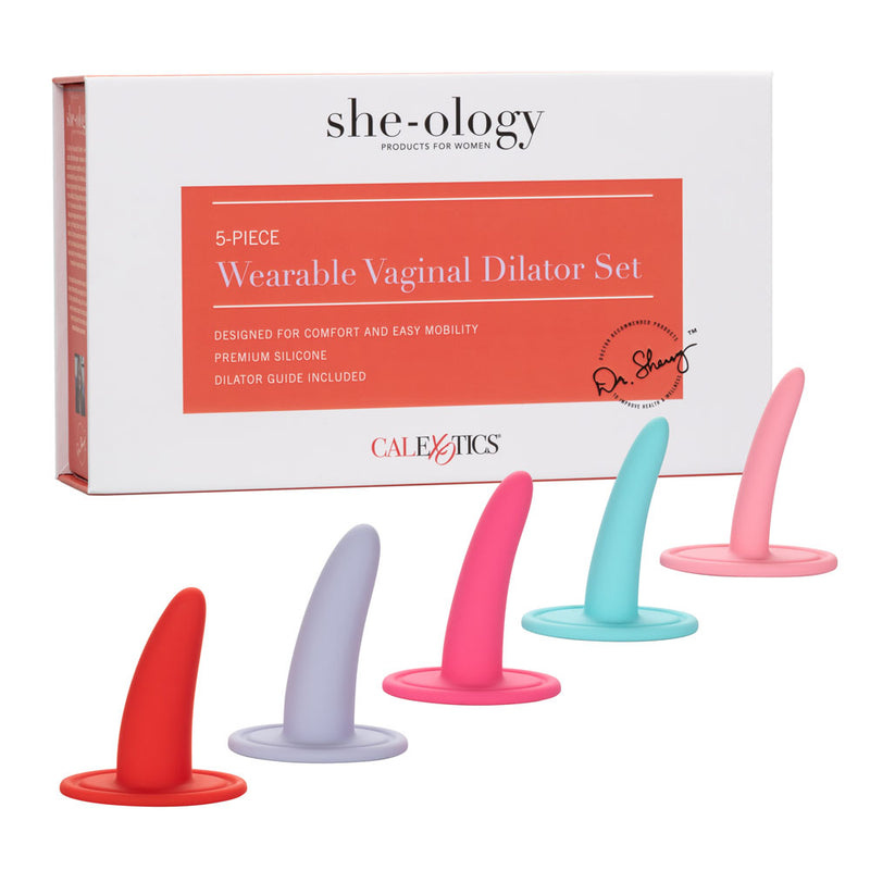 CalExotics She-Ology 5-Piece Wearable Vaginal Dilator Set