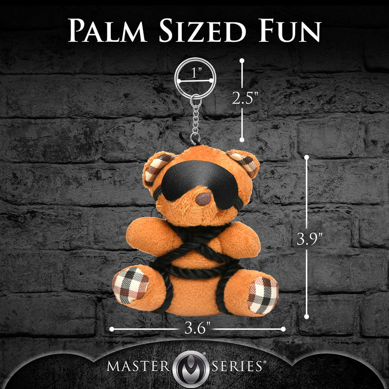 XR Brands Rope Teddy Bear Keychain