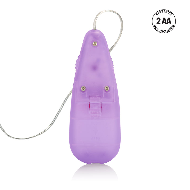 CalExotics Silicone Slims Vibrating Smooth Bullet - Purple