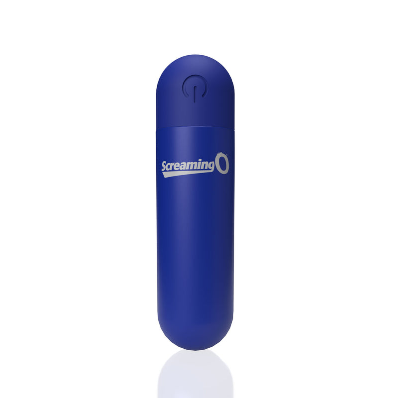 Screaming O Screaming O Soft Touch Rechargeable Bullet - Blue