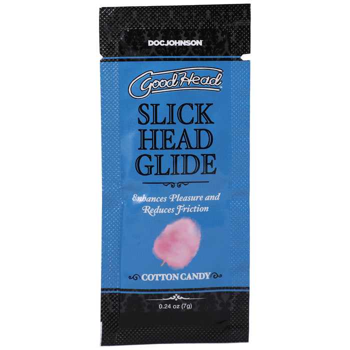 "Goodhead - Slick Head Glide - Cotton Candy - 0.24 Oz Bulk DJ1387-12-BU"